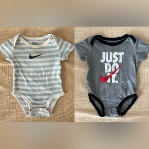 Nike Baby Bodysuits Bundle, 6m, VGUC
